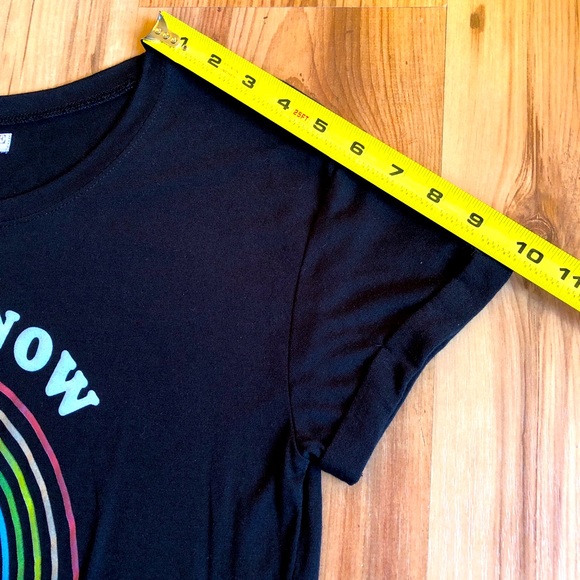 NEW AWAKE Graphic Tee Shirt SLEEP NOW ADVENTURE LATER Black Medium Women’s NWOT - Picture 8 of 13